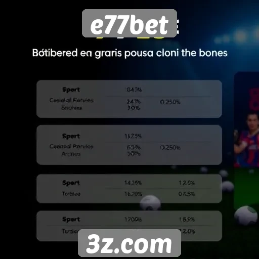 Comparativa de bônus oferecidos pelo e77bet