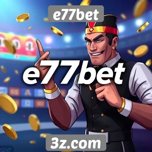 Exploração das promoções e bônus do site e77bet
