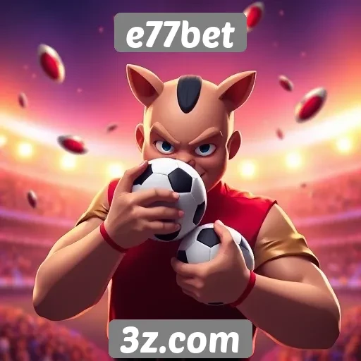 Apostas online em destaque no site e77bet